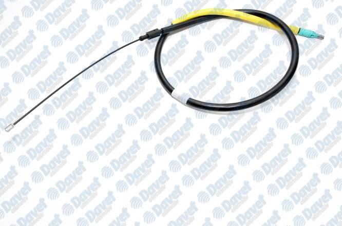 CAVO 4502662 El Fren Teli Arka Sag Citroen Xsara 1.4 - Ds - Tds (Kampana Fren) (Absli Model) 97-> (1520/1170mm)